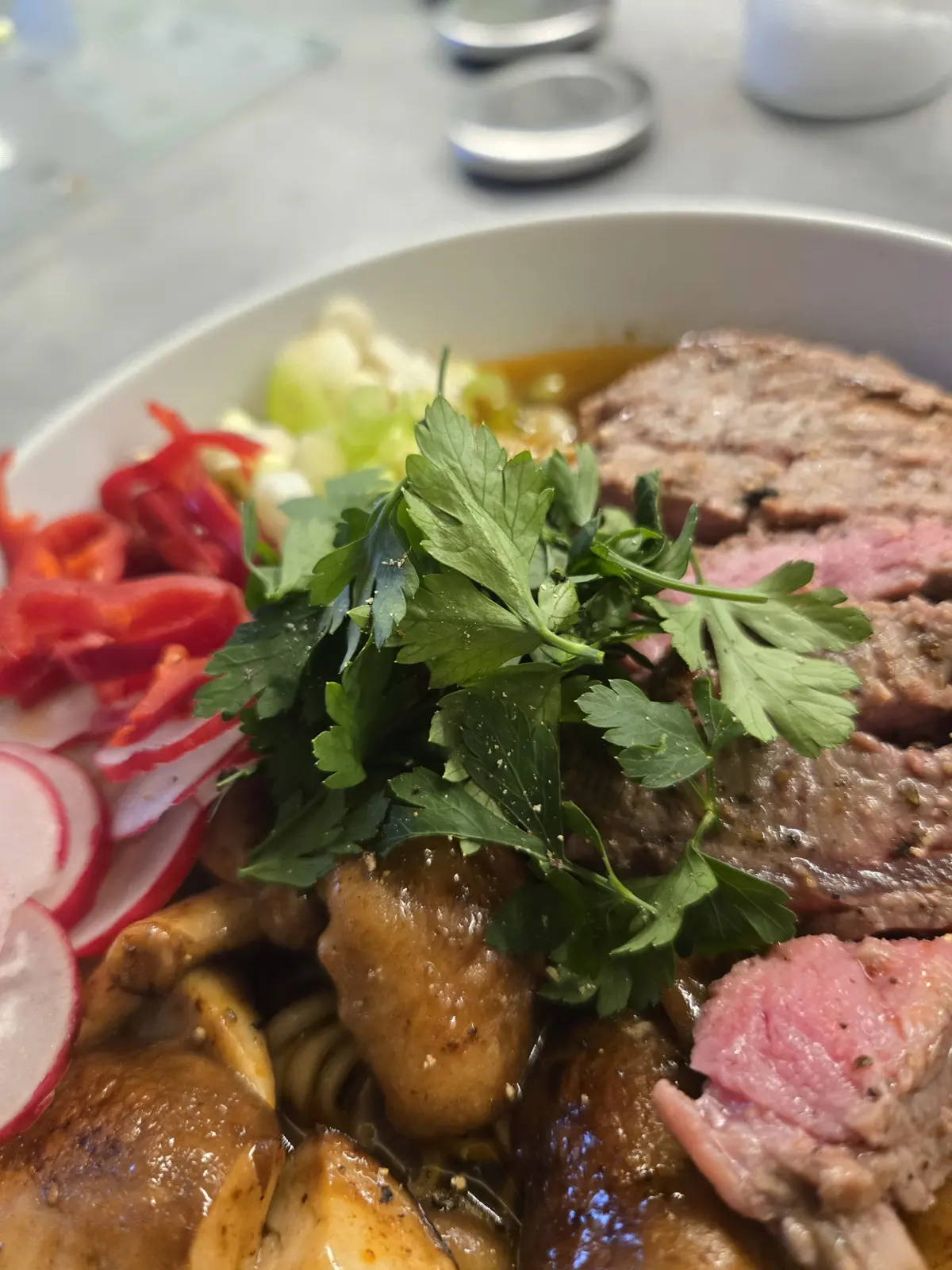 Chargrilled Sirloin Steak Ramen Bowl photo 3