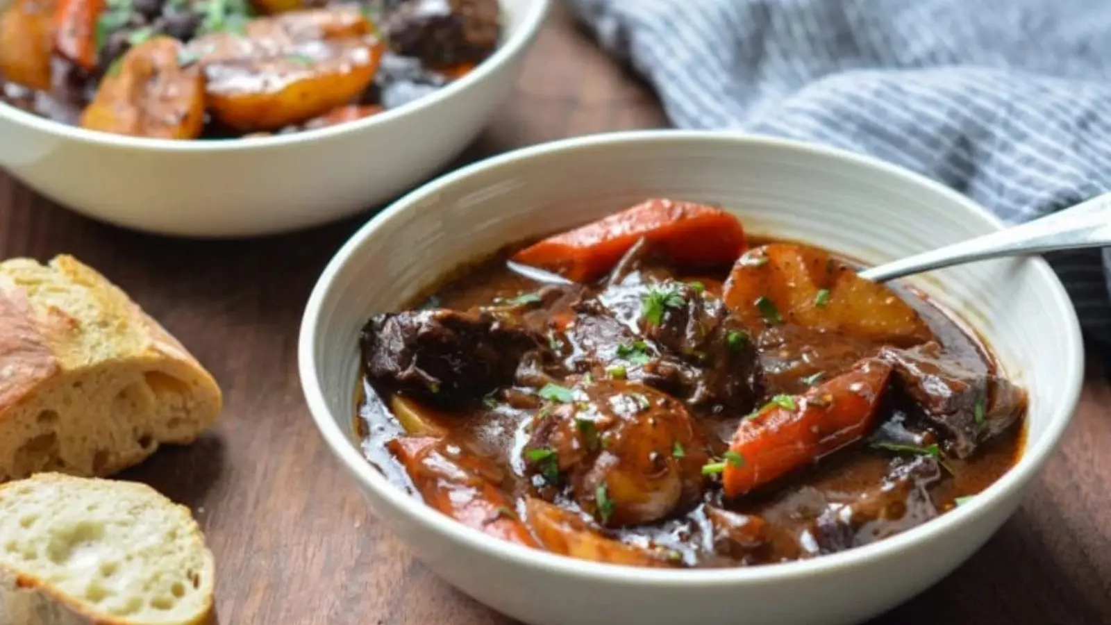 Beef Stew Recipe with Carrots & Potatoes photo